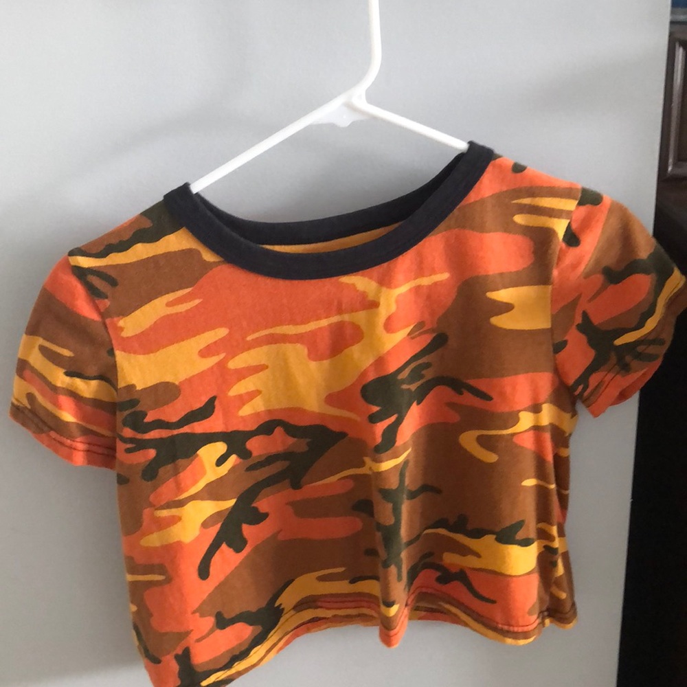 a fun cropped tshirt